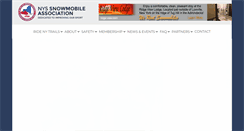 Desktop Screenshot of nysnowmobiler.com
